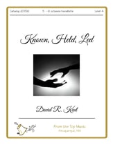 Known, Held, Led Handbell sheet music cover